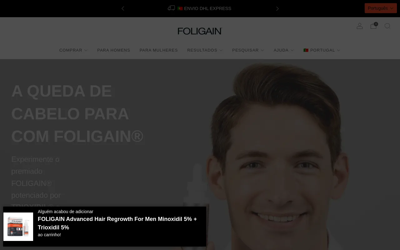 FOLIGAIN Portugal screenshot