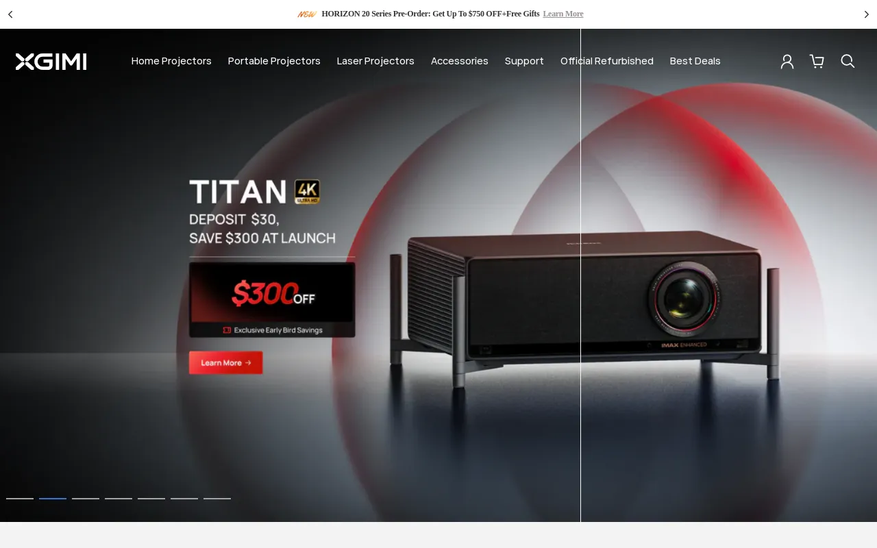 XGIMI Projector Technology screenshot