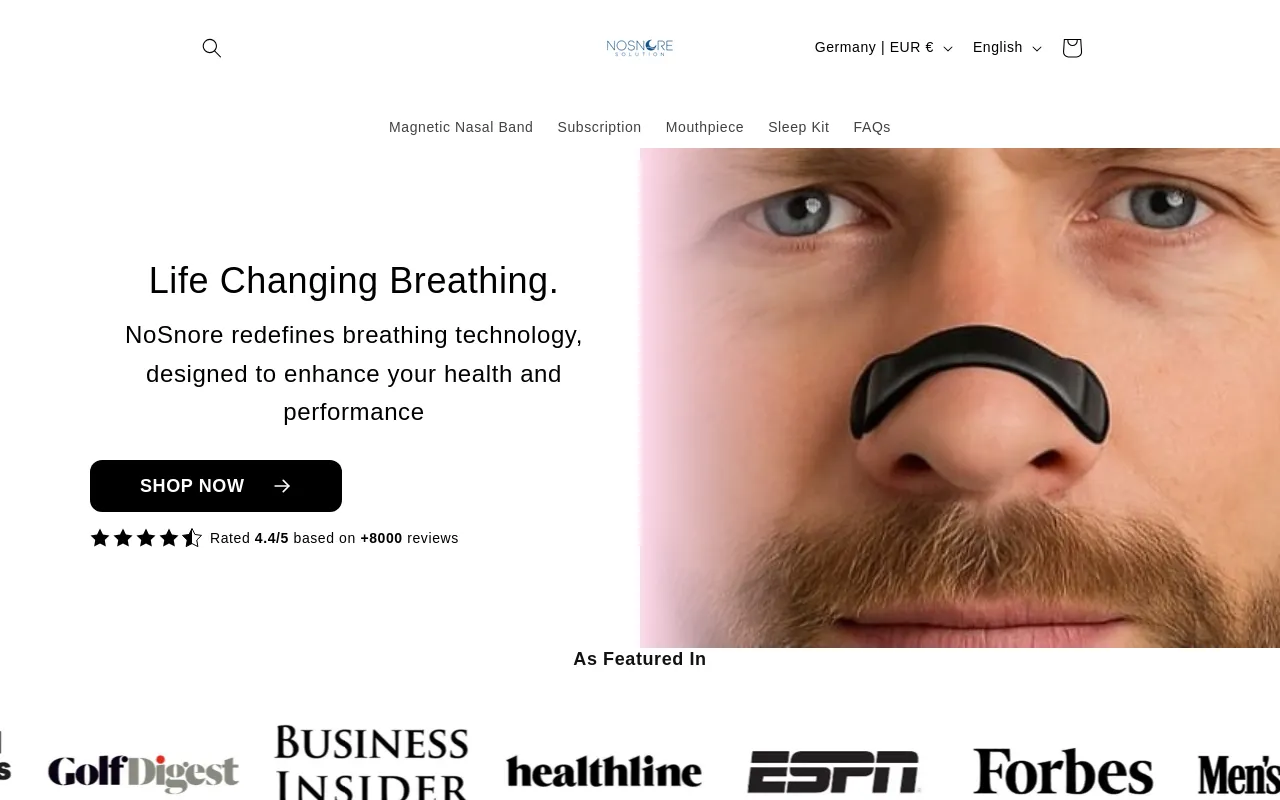NoSnoreSolution screenshot