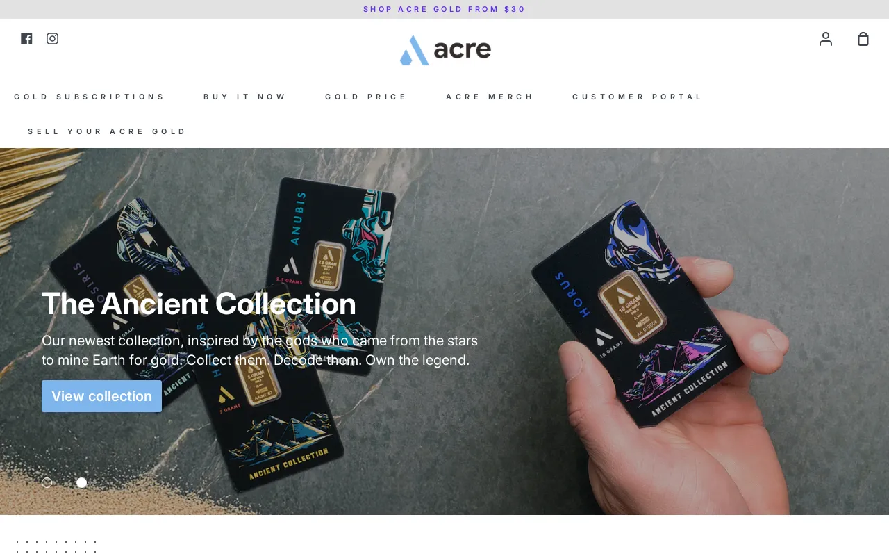 Acre Gold Now screenshot