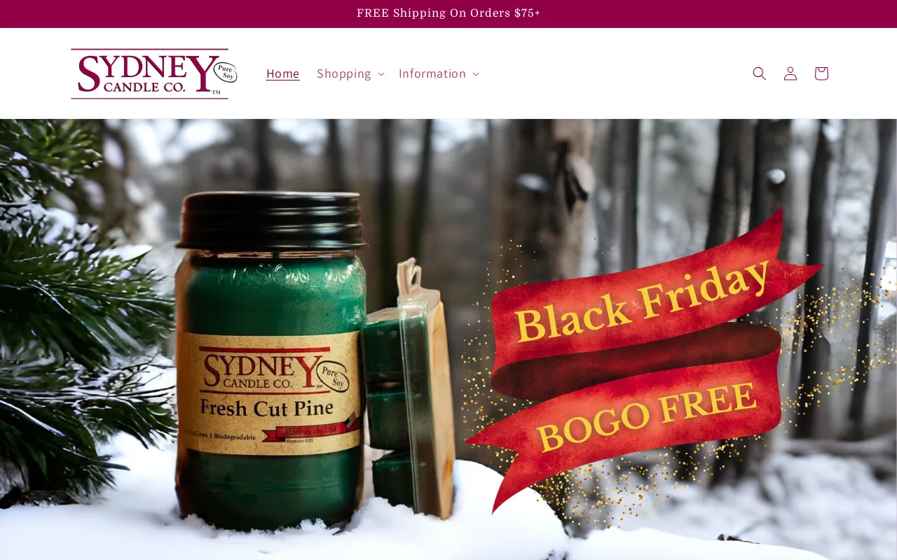 Sydney Candle Co. screenshot