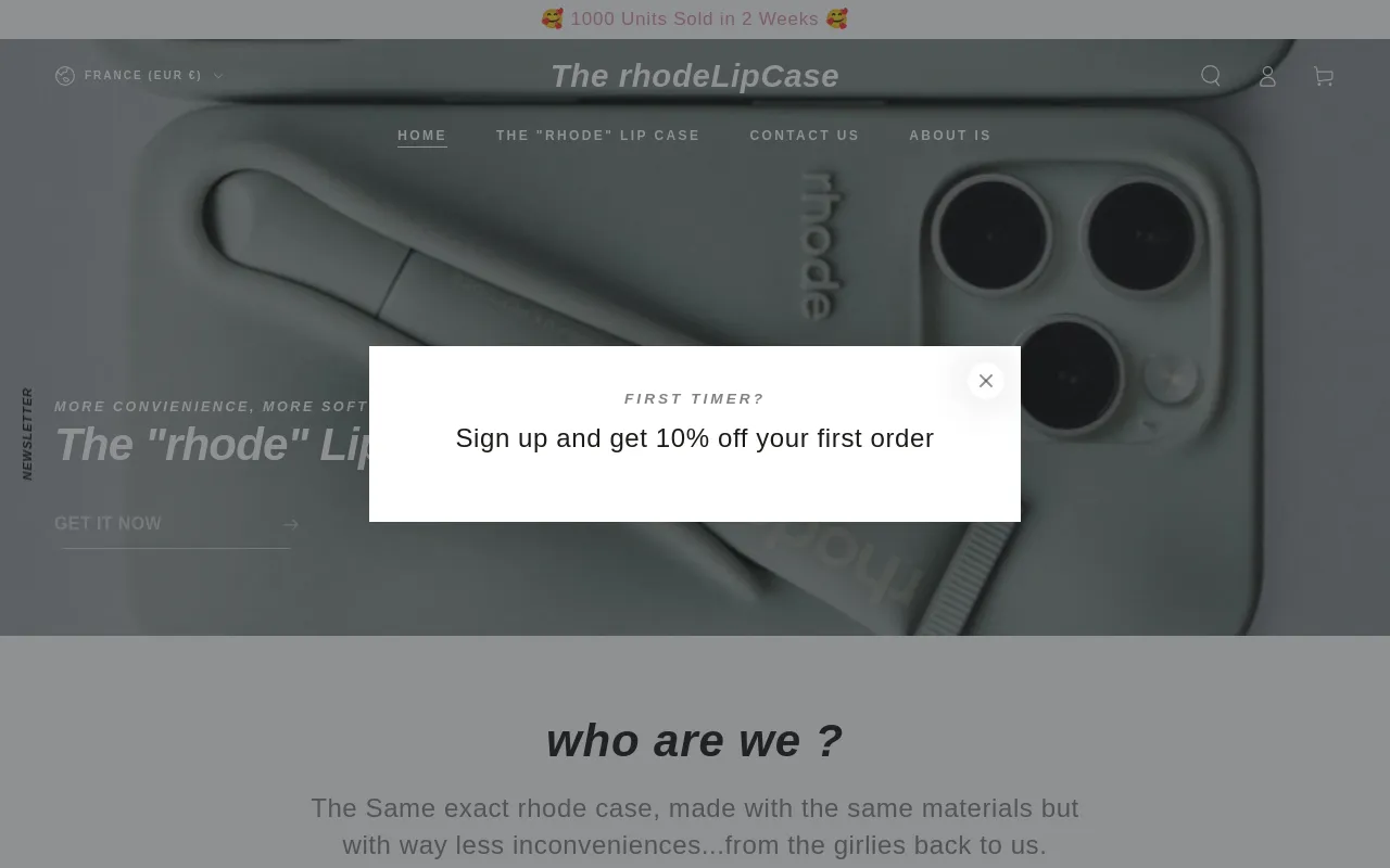 La rhode screenshot