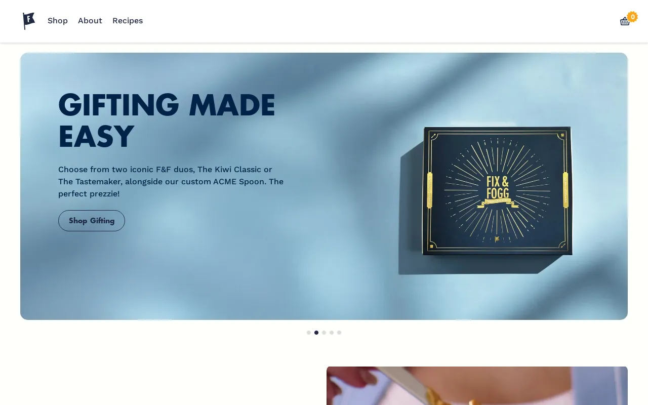 Fix & Fogg NZ screenshot