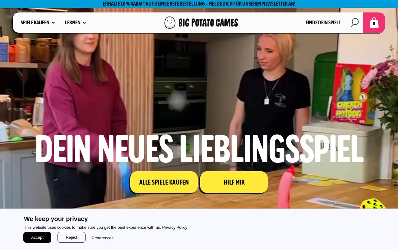 Big Potato Games screenshot