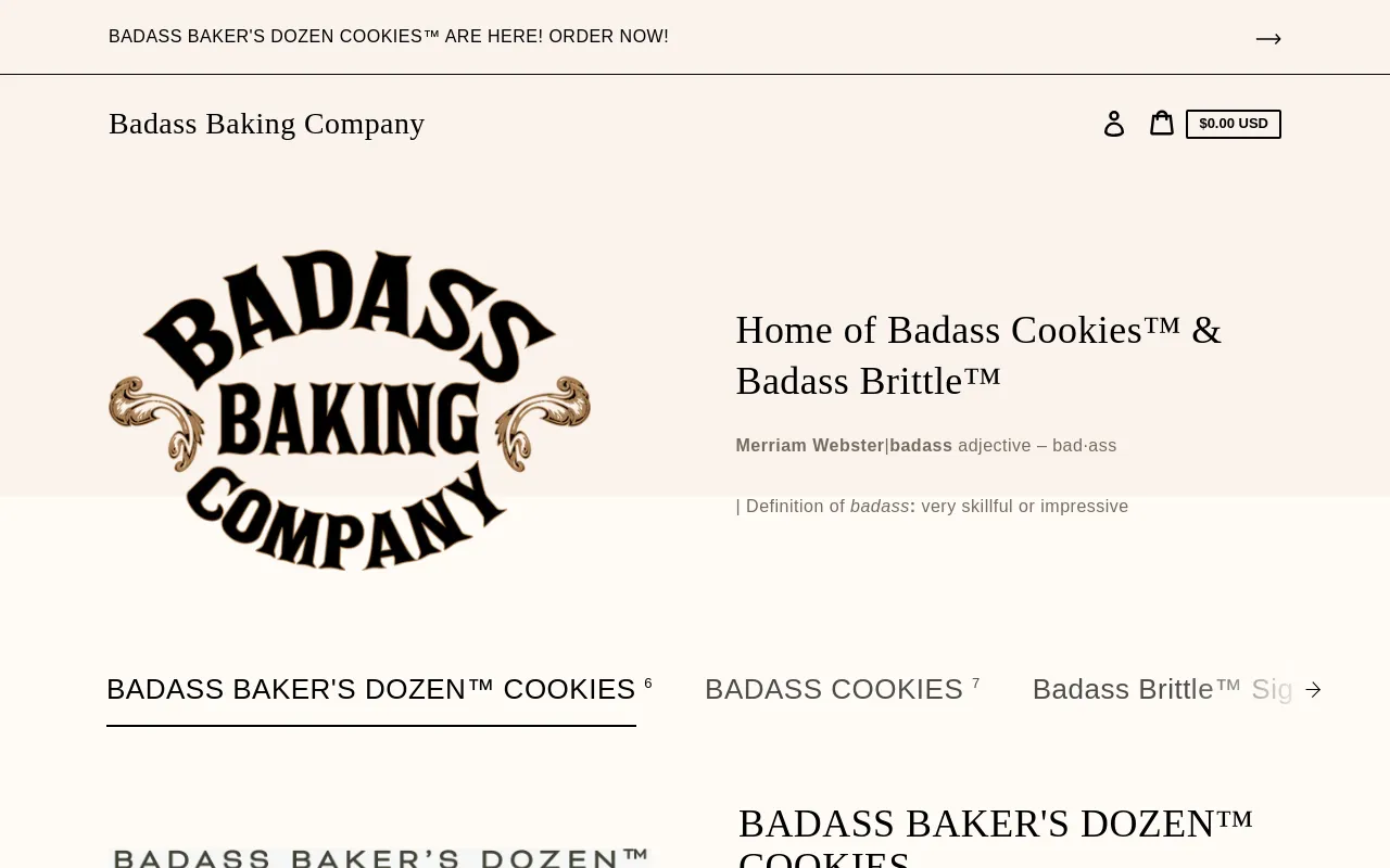 Badass Baking Company screenshot