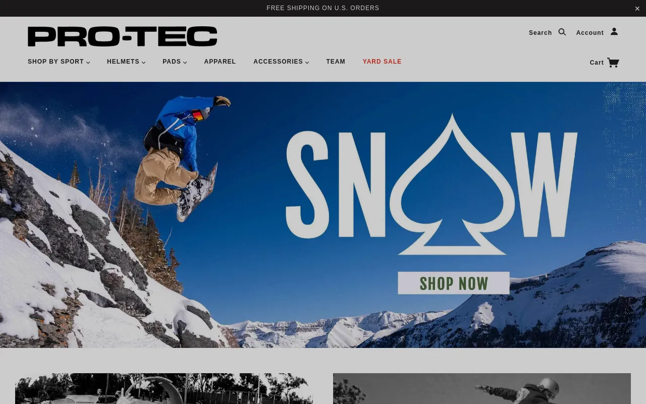 Pro-Tec Helmets screenshot