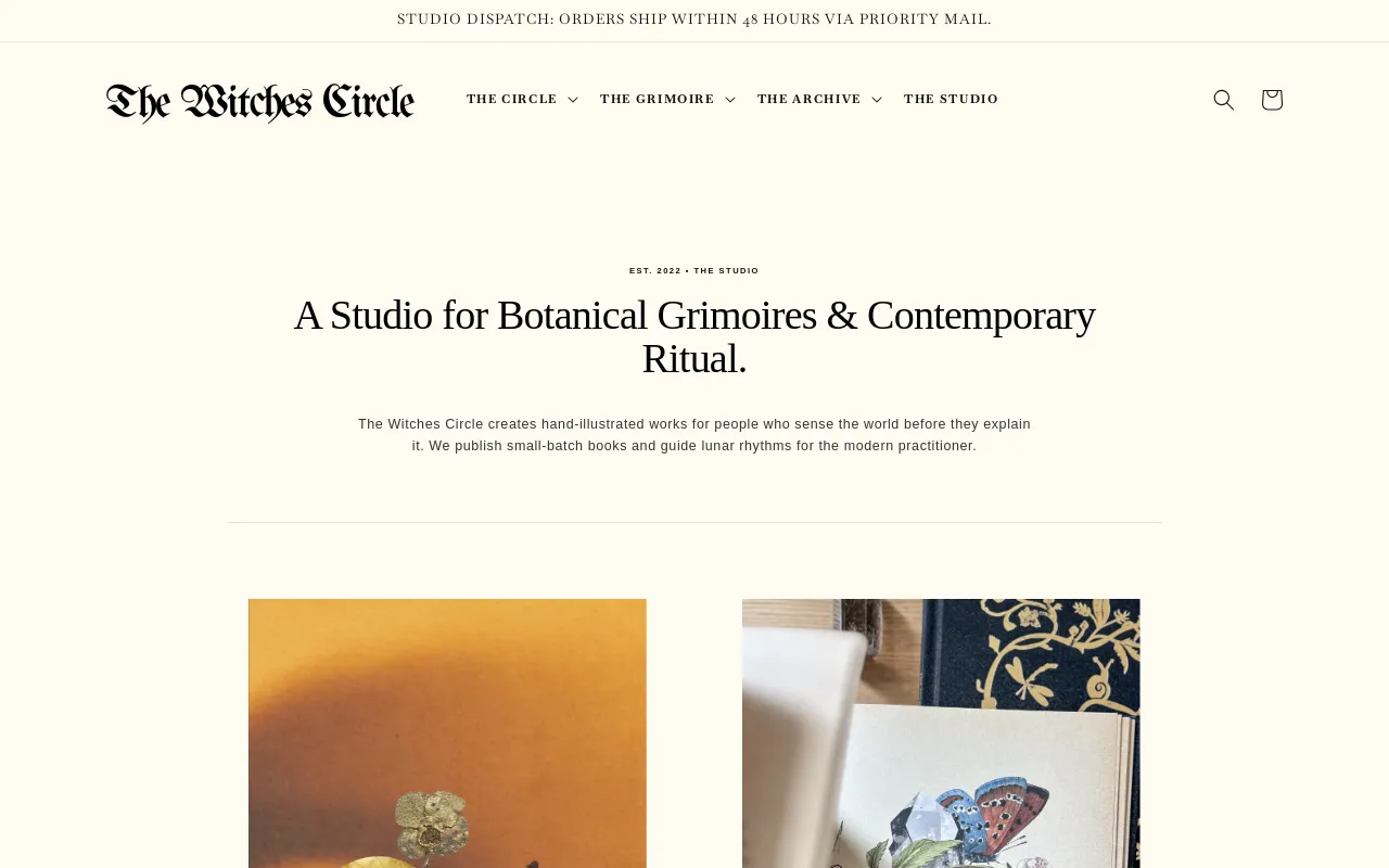 TheWitchesCircle screenshot