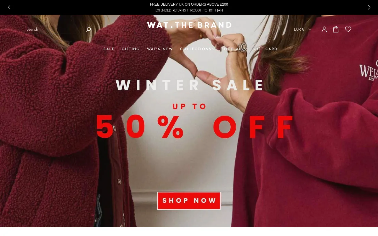 WAT THE BRAND screenshot