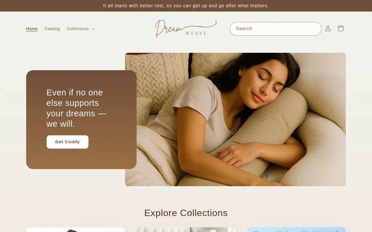 Dream Weave screenshot