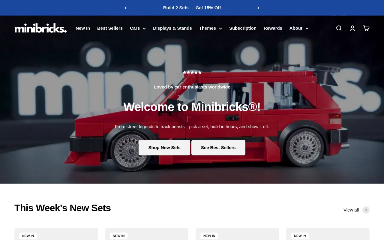 Minibricks screenshot