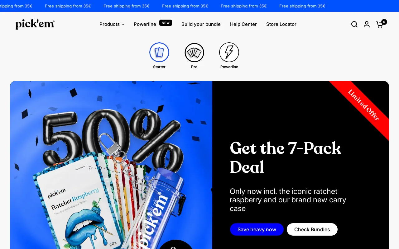 pickem.store screenshot