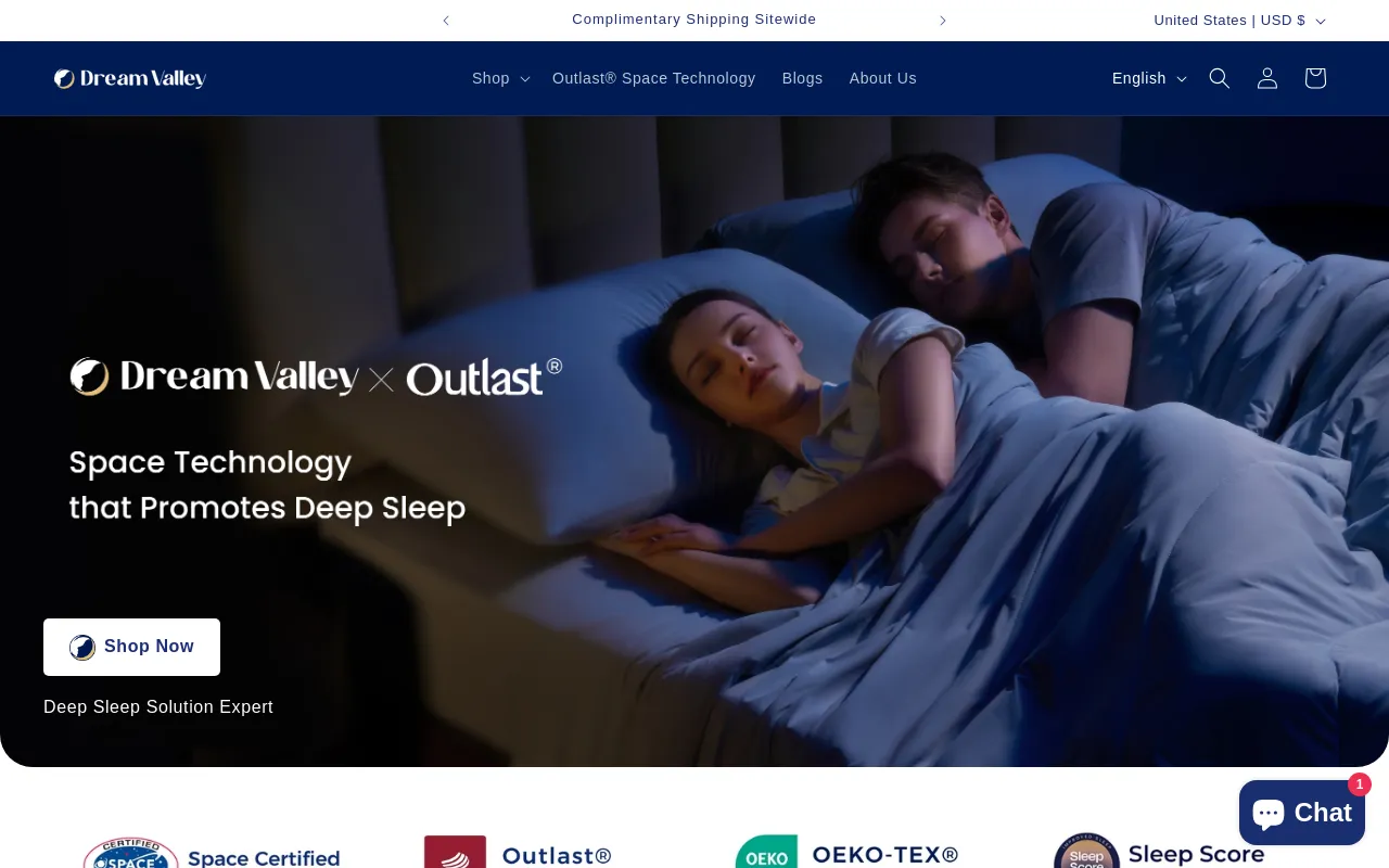Dream Valley® | Deep Sleep Solution Expert screenshot