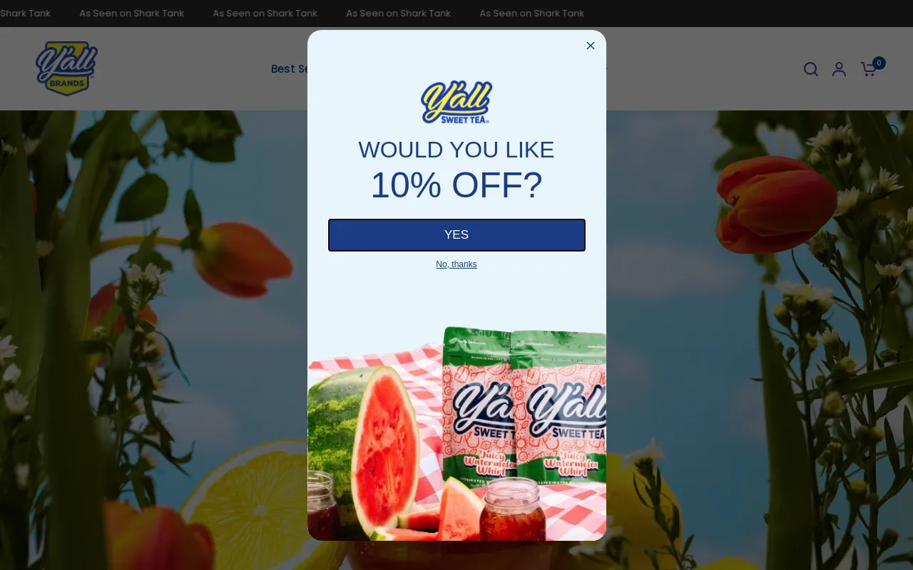 Y'all Sweet Tea screenshot