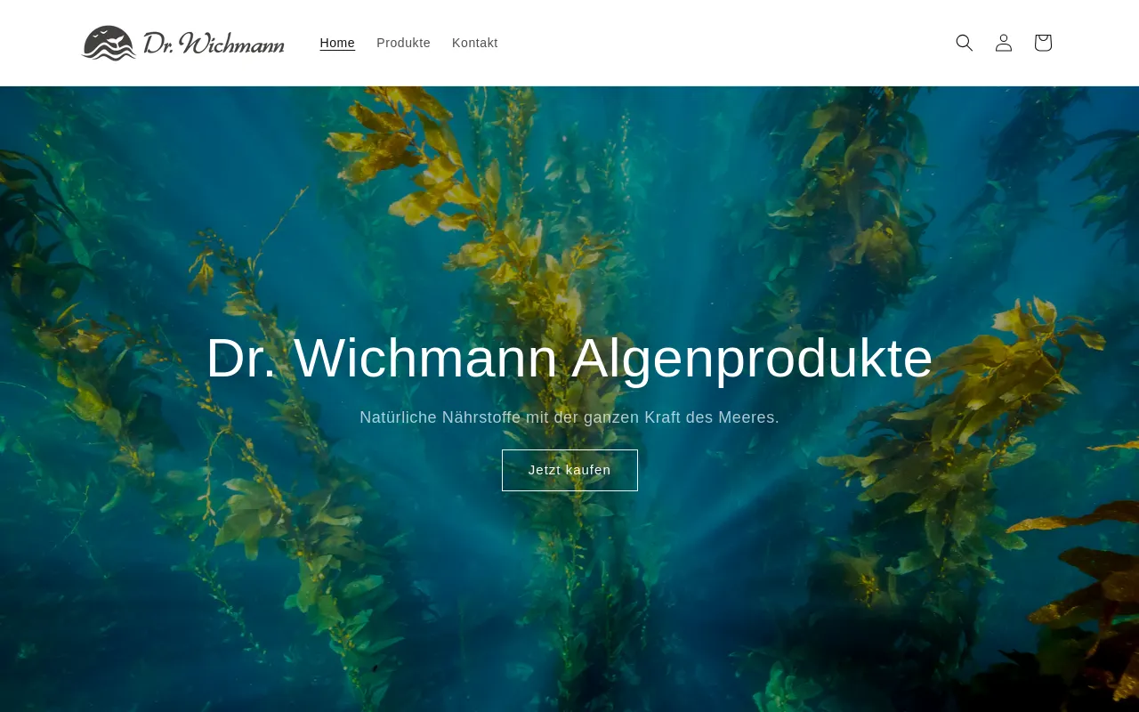Dr. Wichmann Shop screenshot