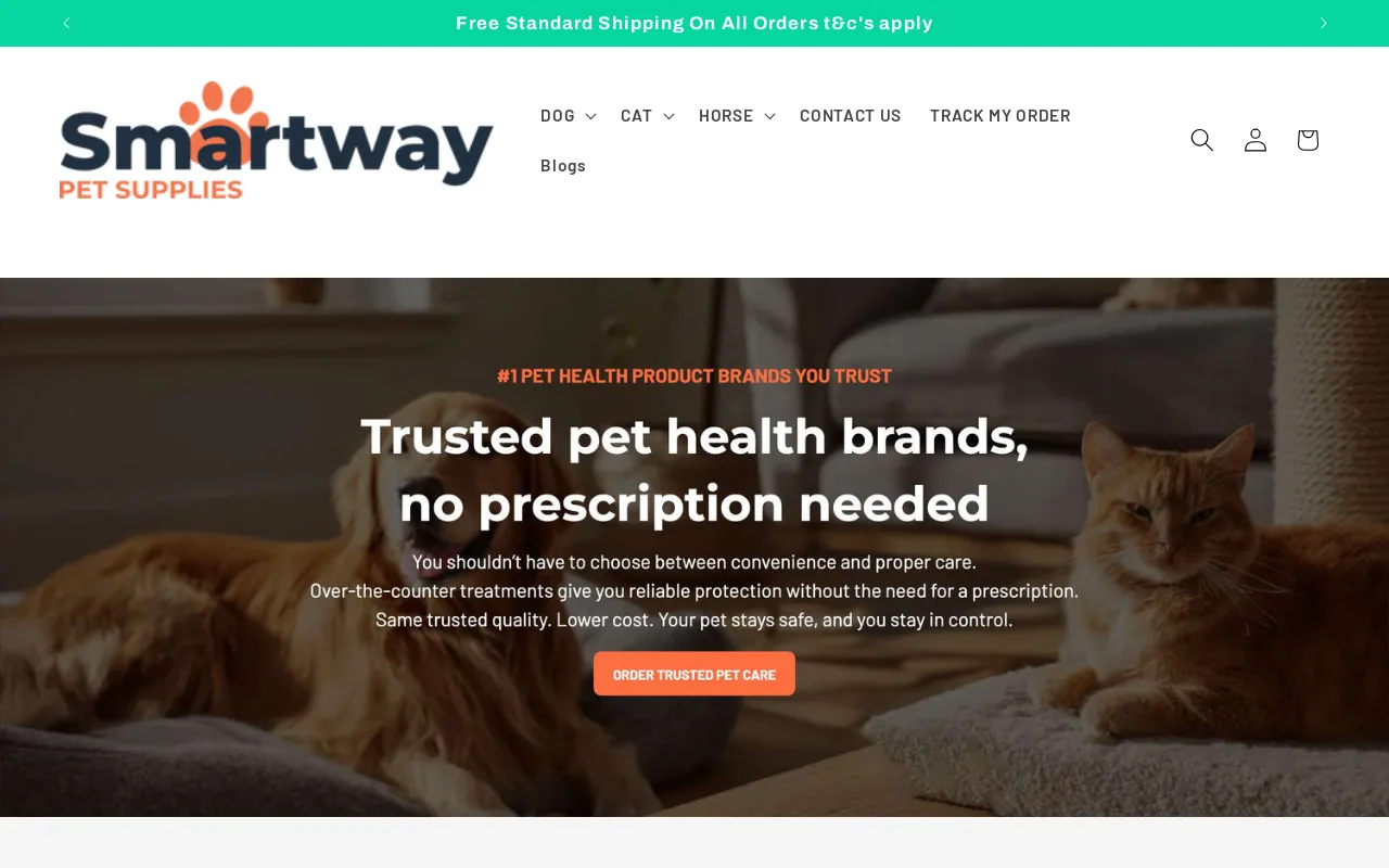 Smartway Pet Supplies screenshot