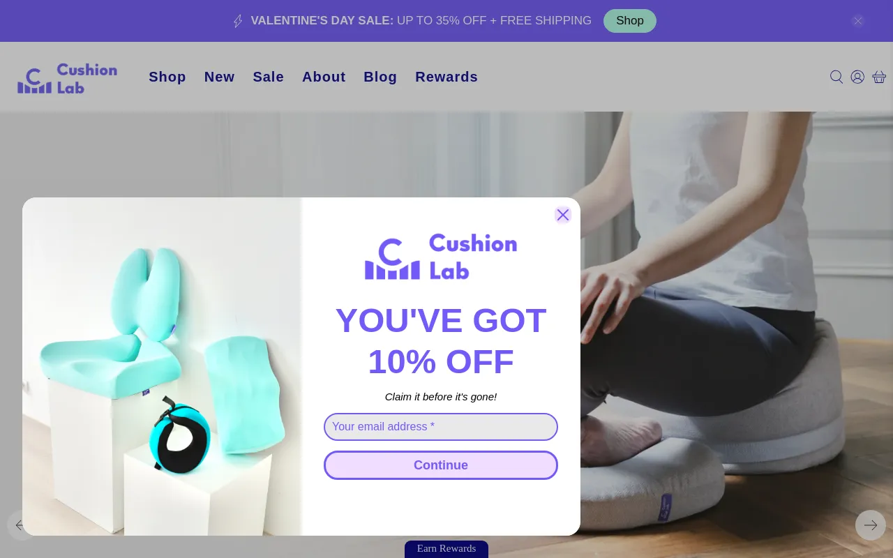 Cushion Lab screenshot