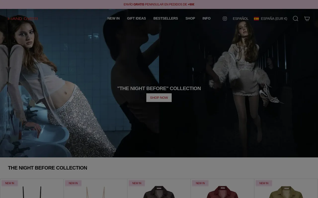 HAND OVER screenshot