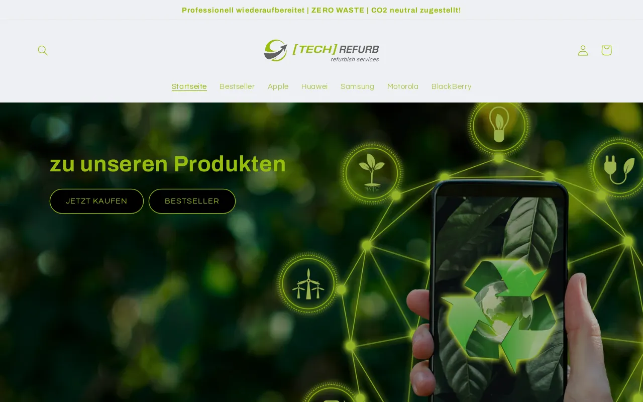 [TECH] refurb website screenshot