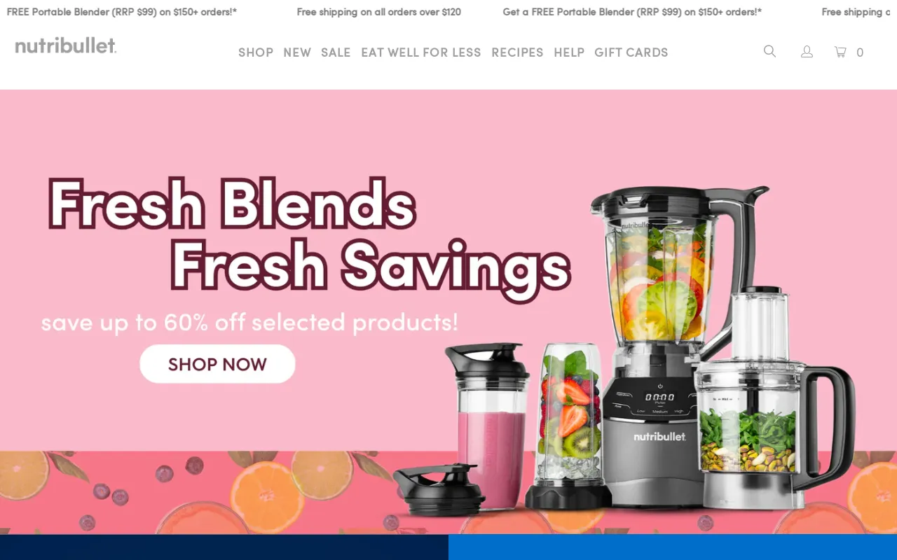 NutriBullet New Zealand screenshot