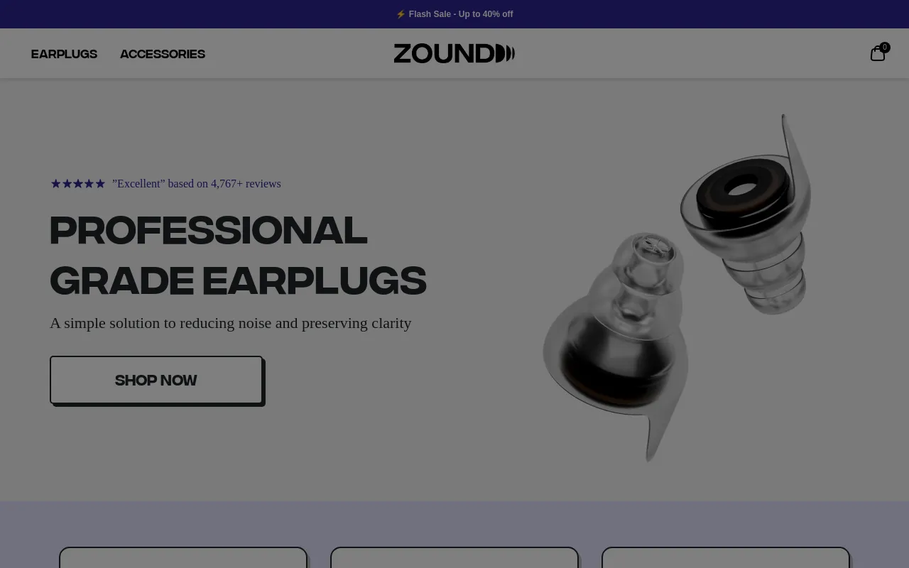 Zound screenshot