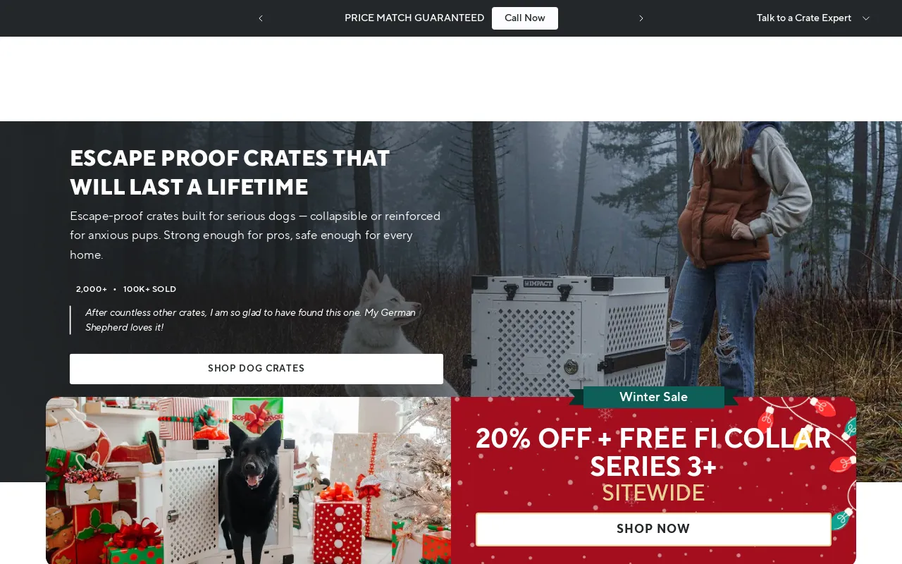 Impact Dog Crates screenshot