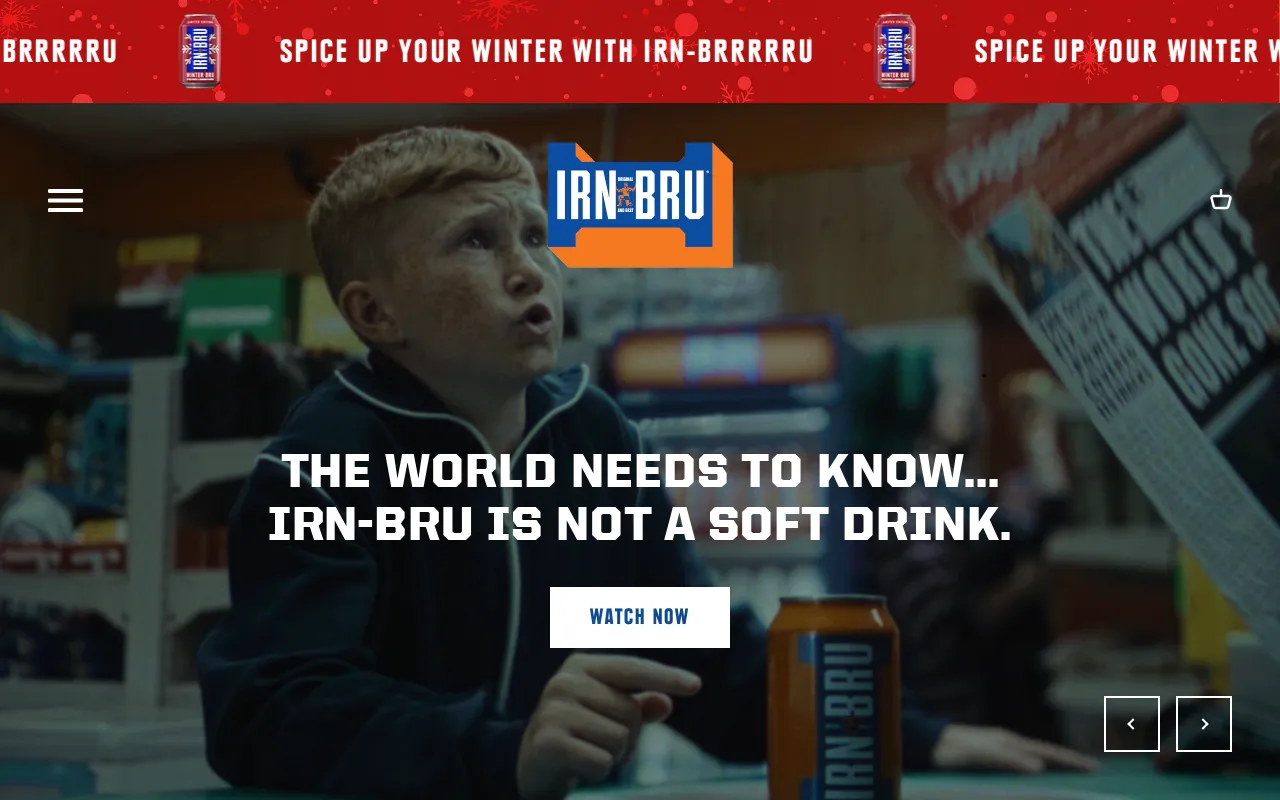 IRN-BRU screenshot