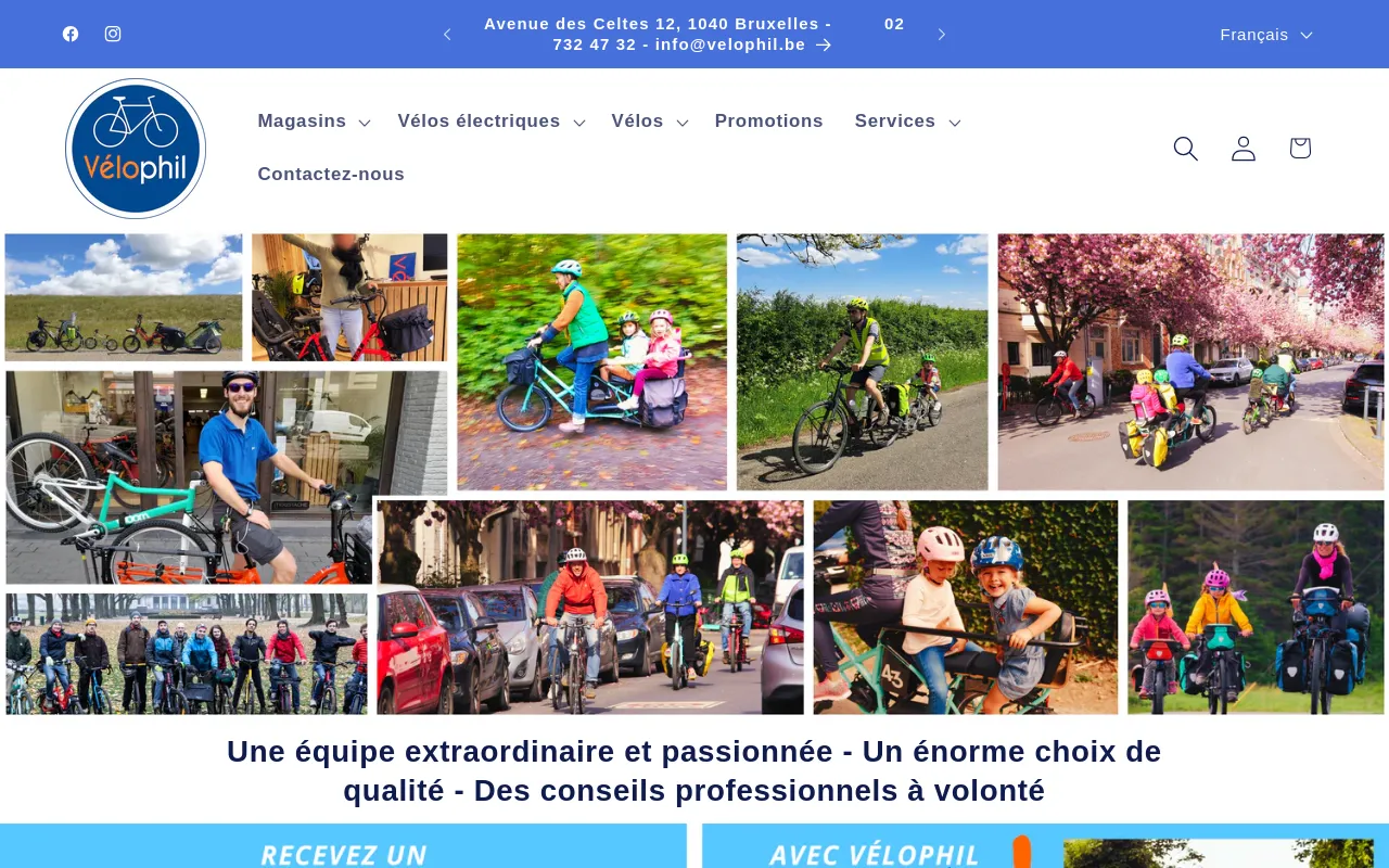 Vélophil screenshot