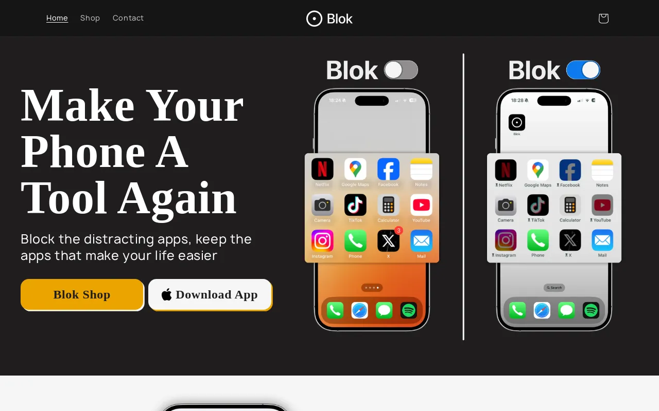 Blok screenshot