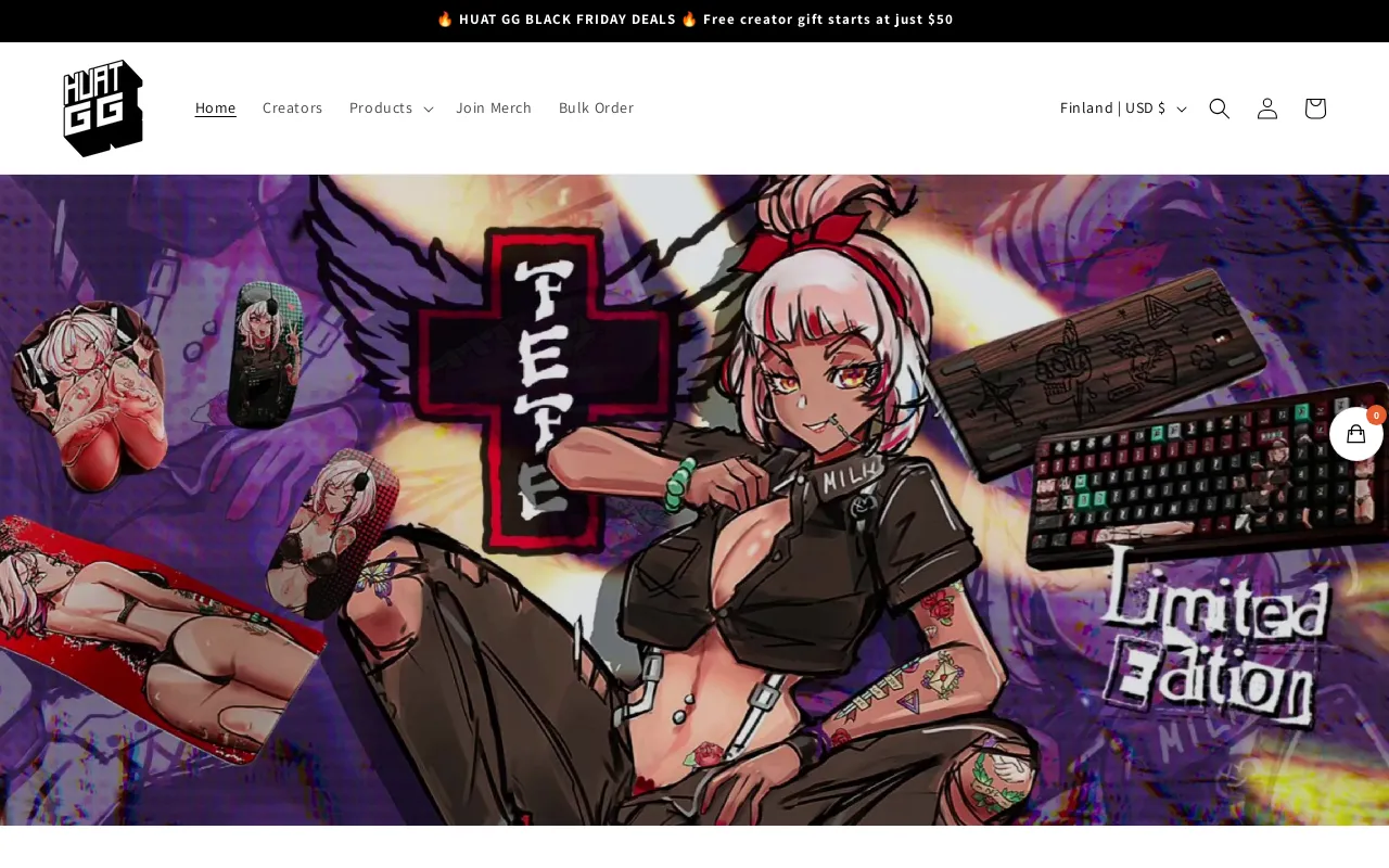 Huat GG website screenshot