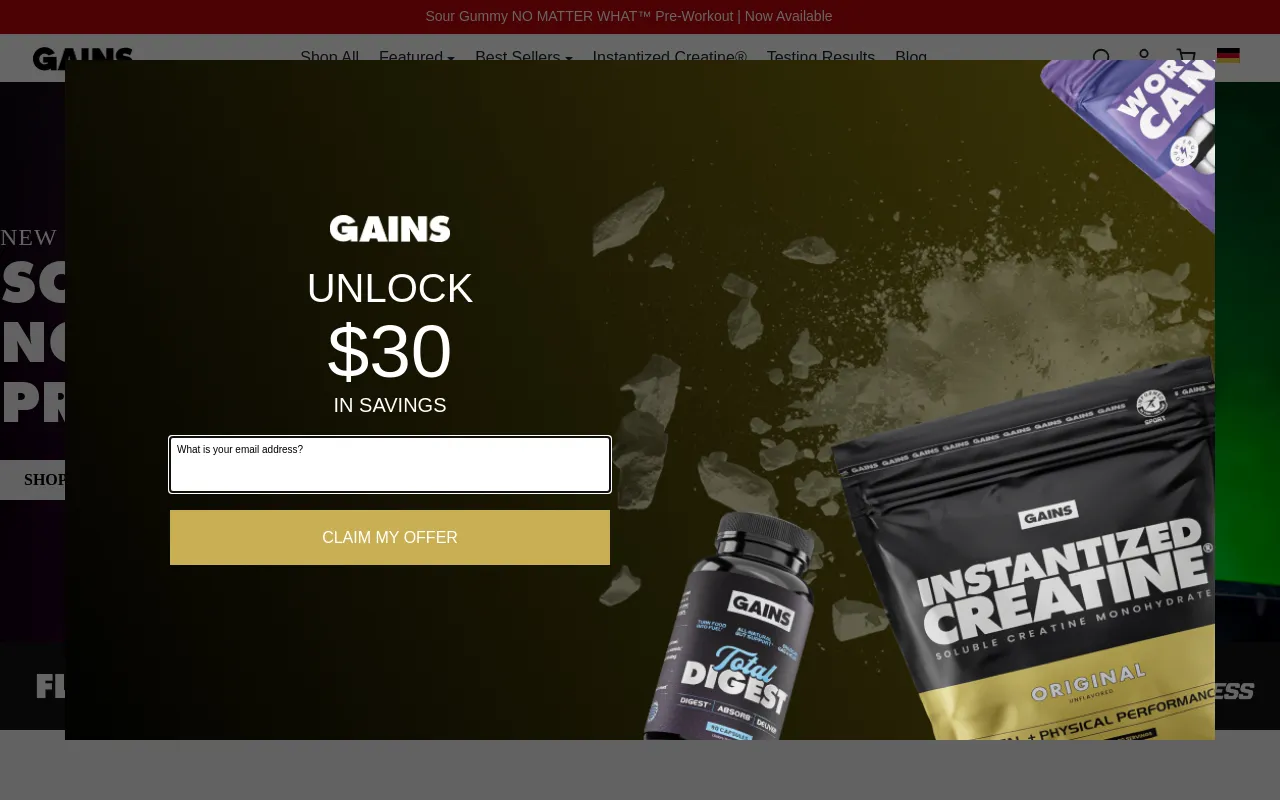 Gains in Bulk screenshot