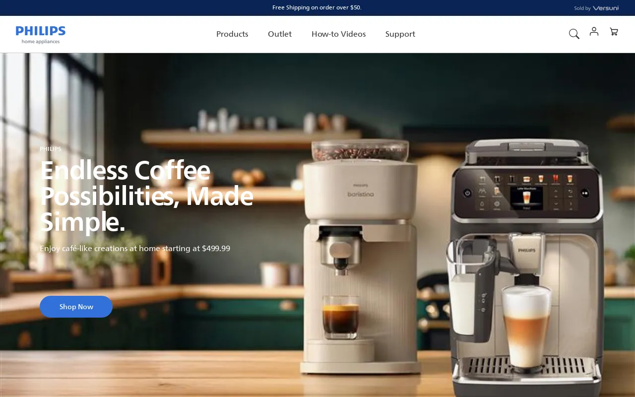 Philips Home Appliances screenshot