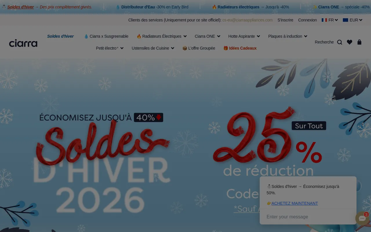 Ciarra ONE screenshot