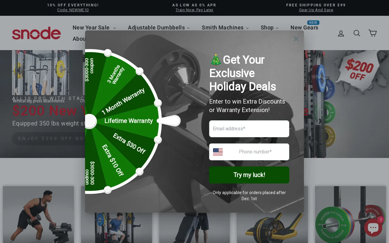 Snode Fitness screenshot