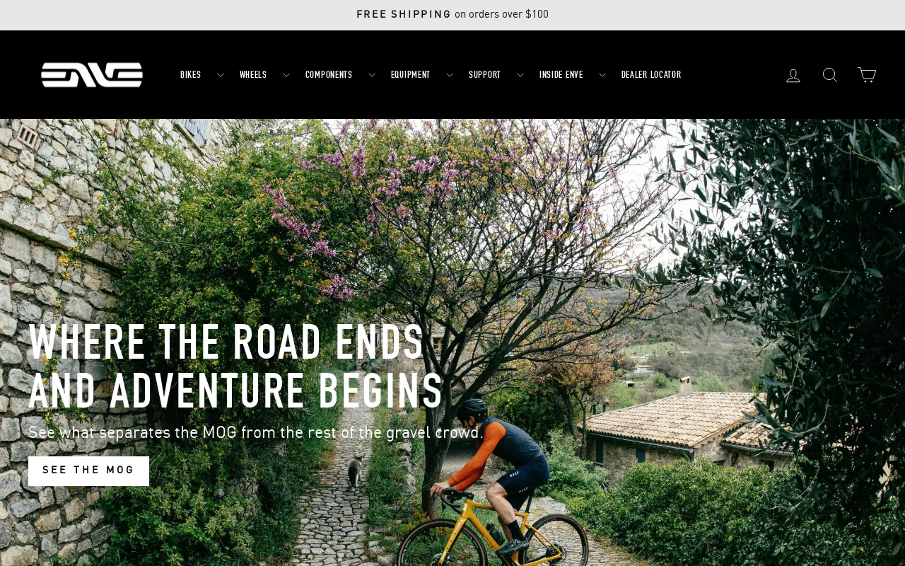 ENVE Composites USA screenshot