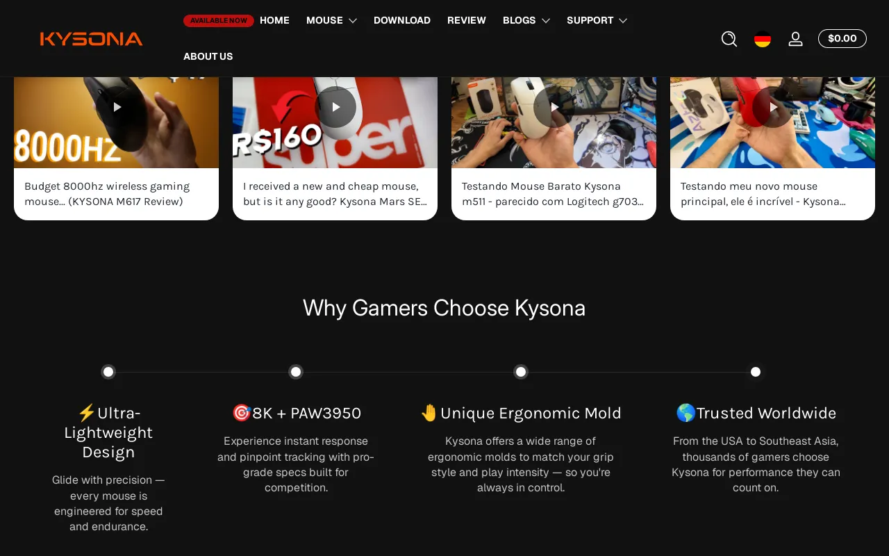 KYSONA screenshot