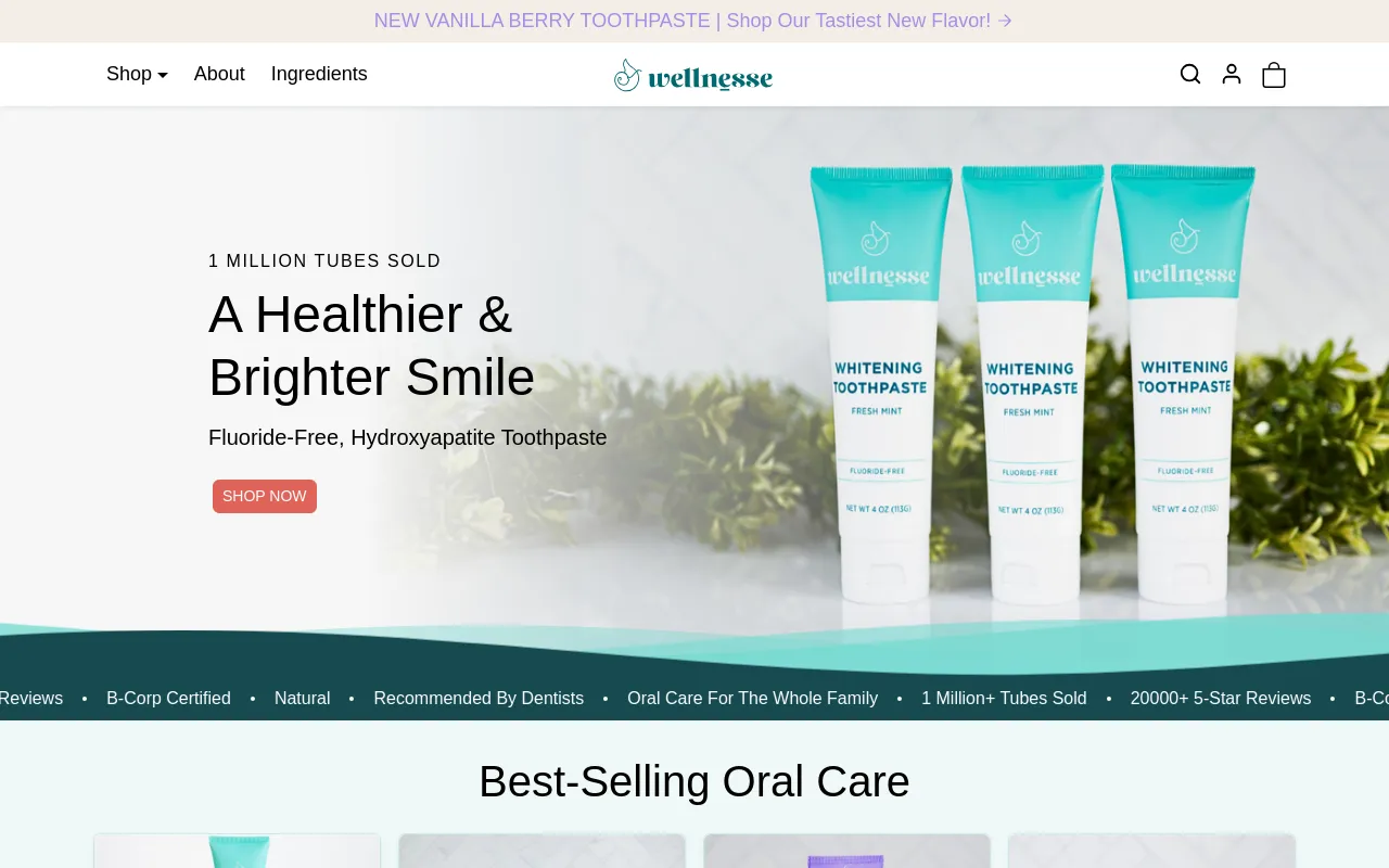 Wellnesse screenshot