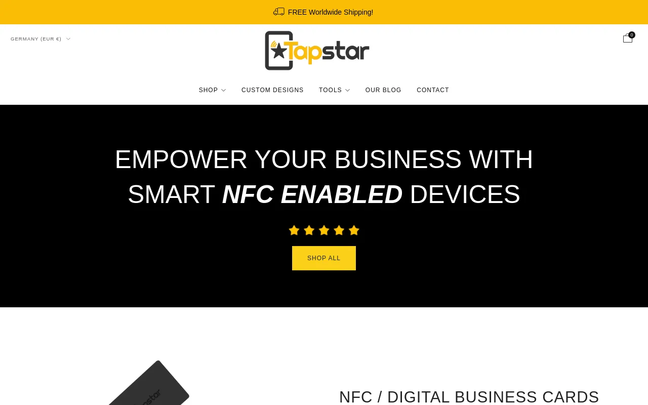 Tapstar screenshot