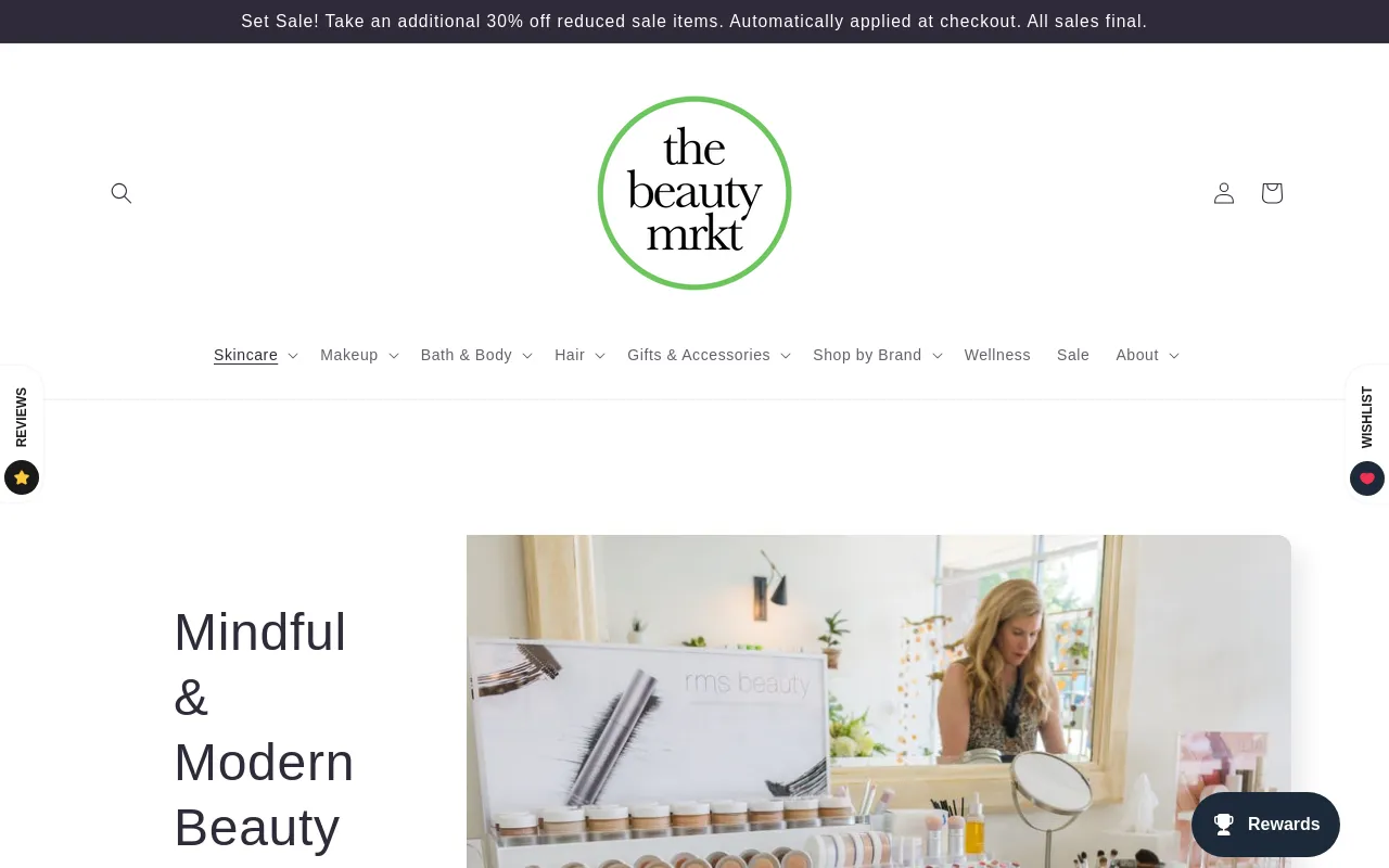 The Beauty MRKT screenshot