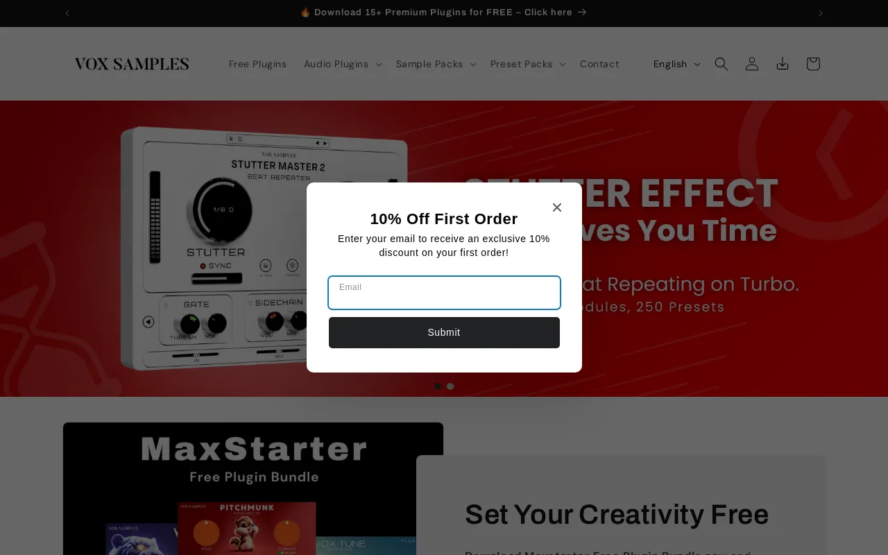 Vox Samples screenshot