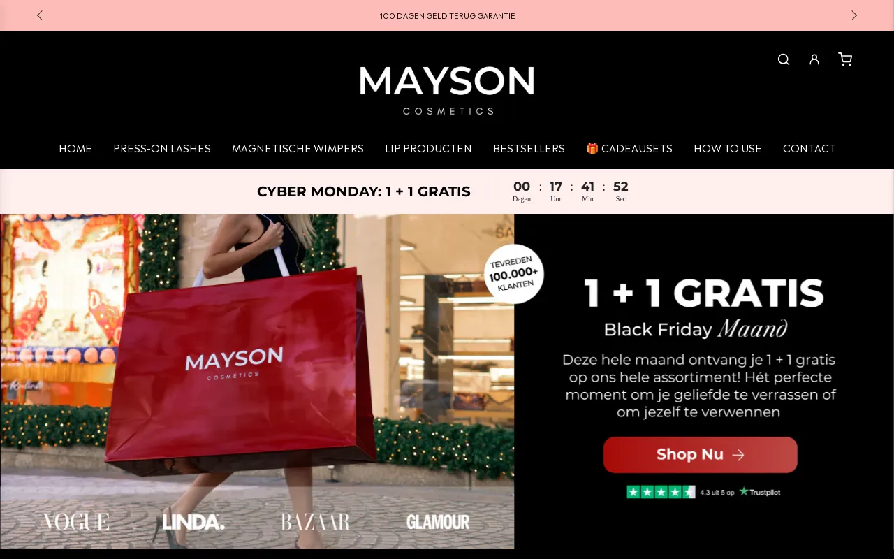 MAYSON Cosmetics screenshot