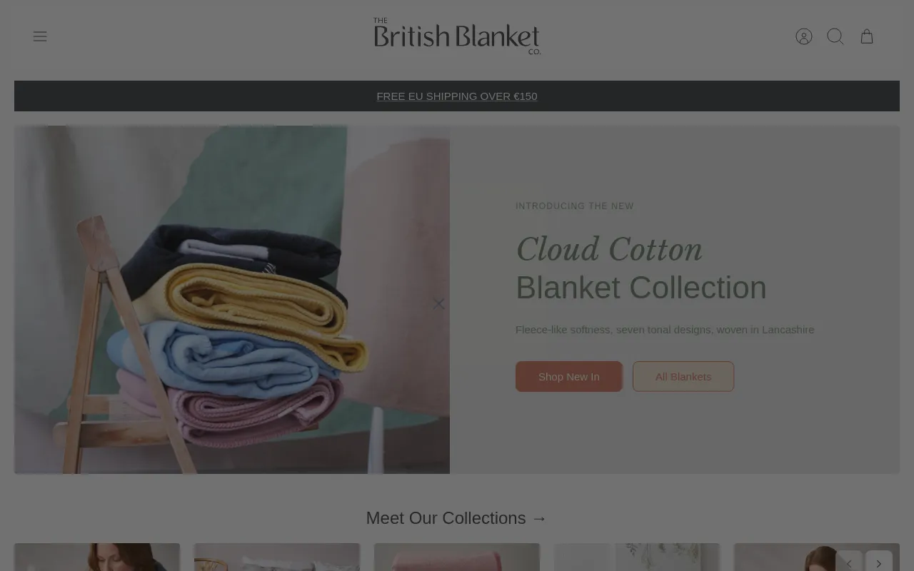 The British Blanket Company screenshot