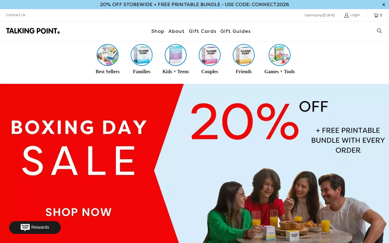 Talking Point Cards screenshot