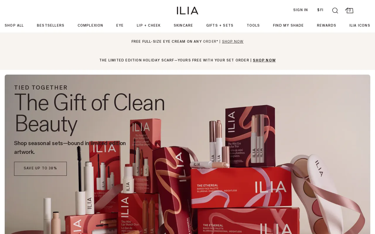 ILIA Beauty screenshot