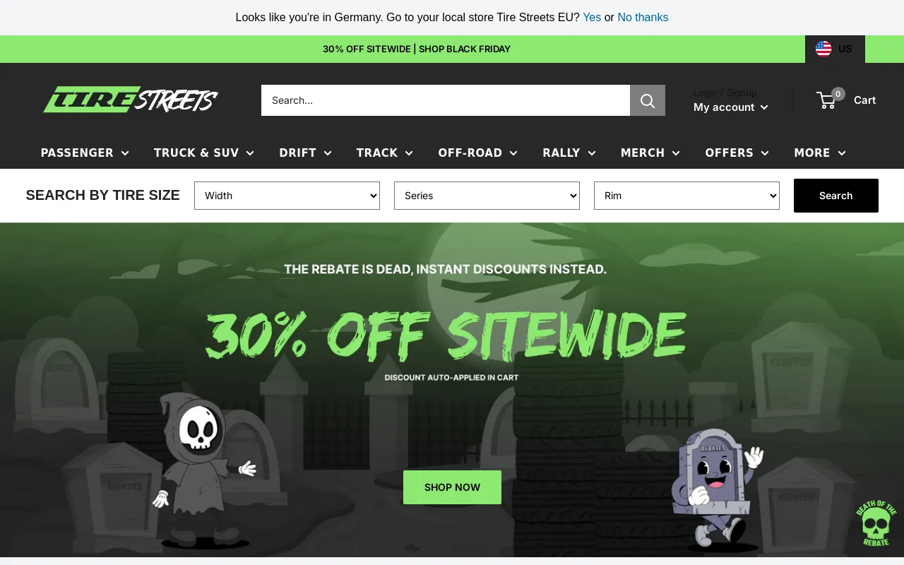 Tire Streets screenshot