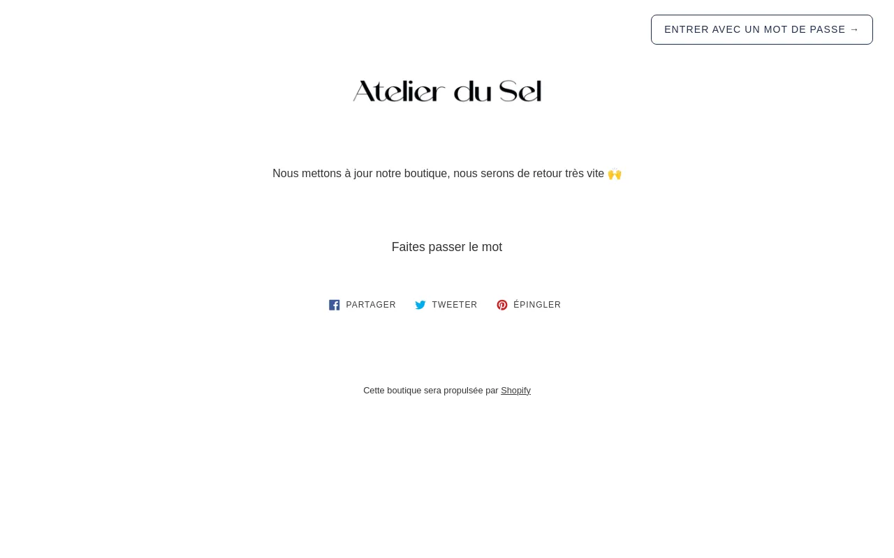 Atelier du Sel Camargue screenshot