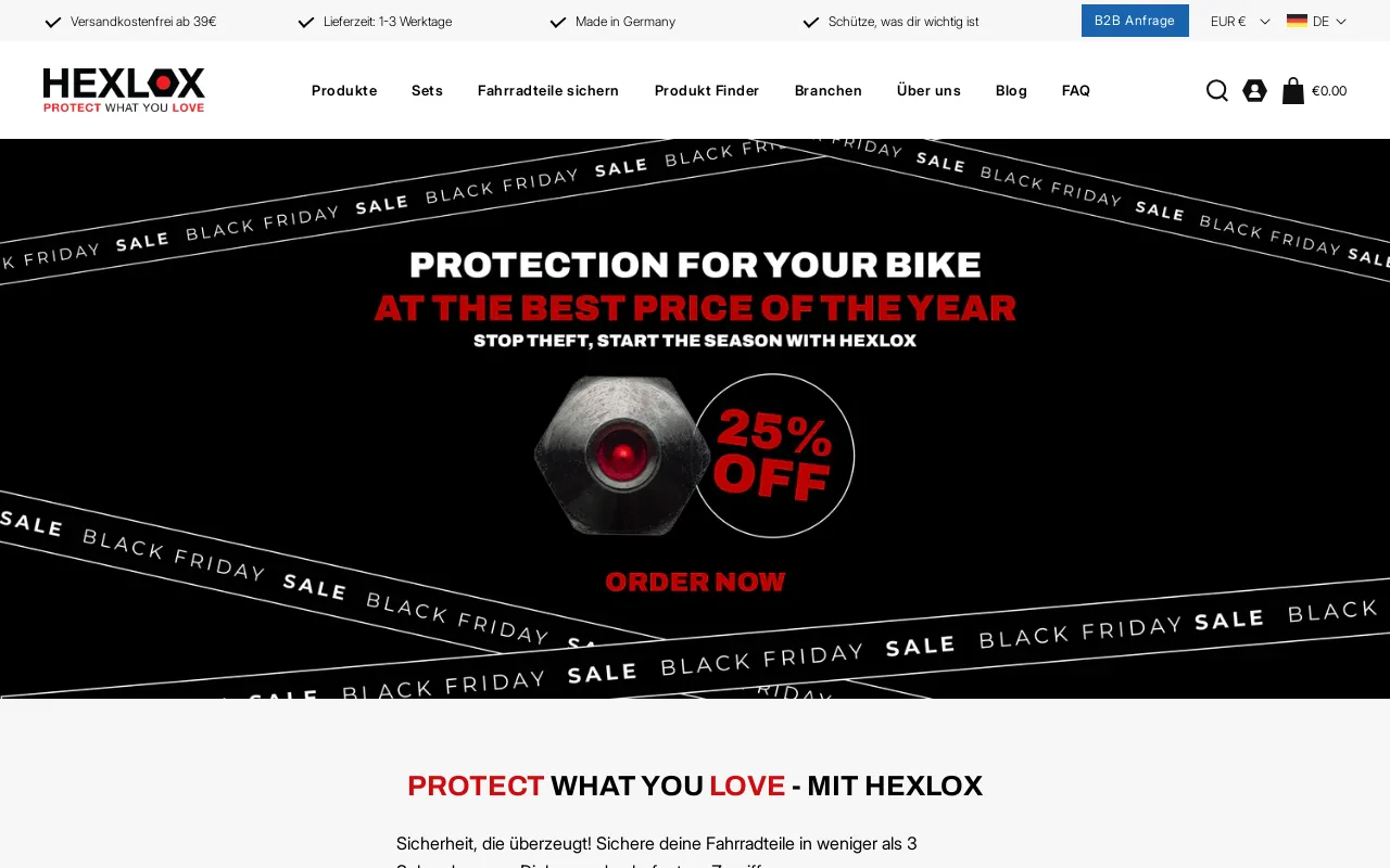 Hexlox - Anti Theft for Saddles, Wheels and More. screenshot