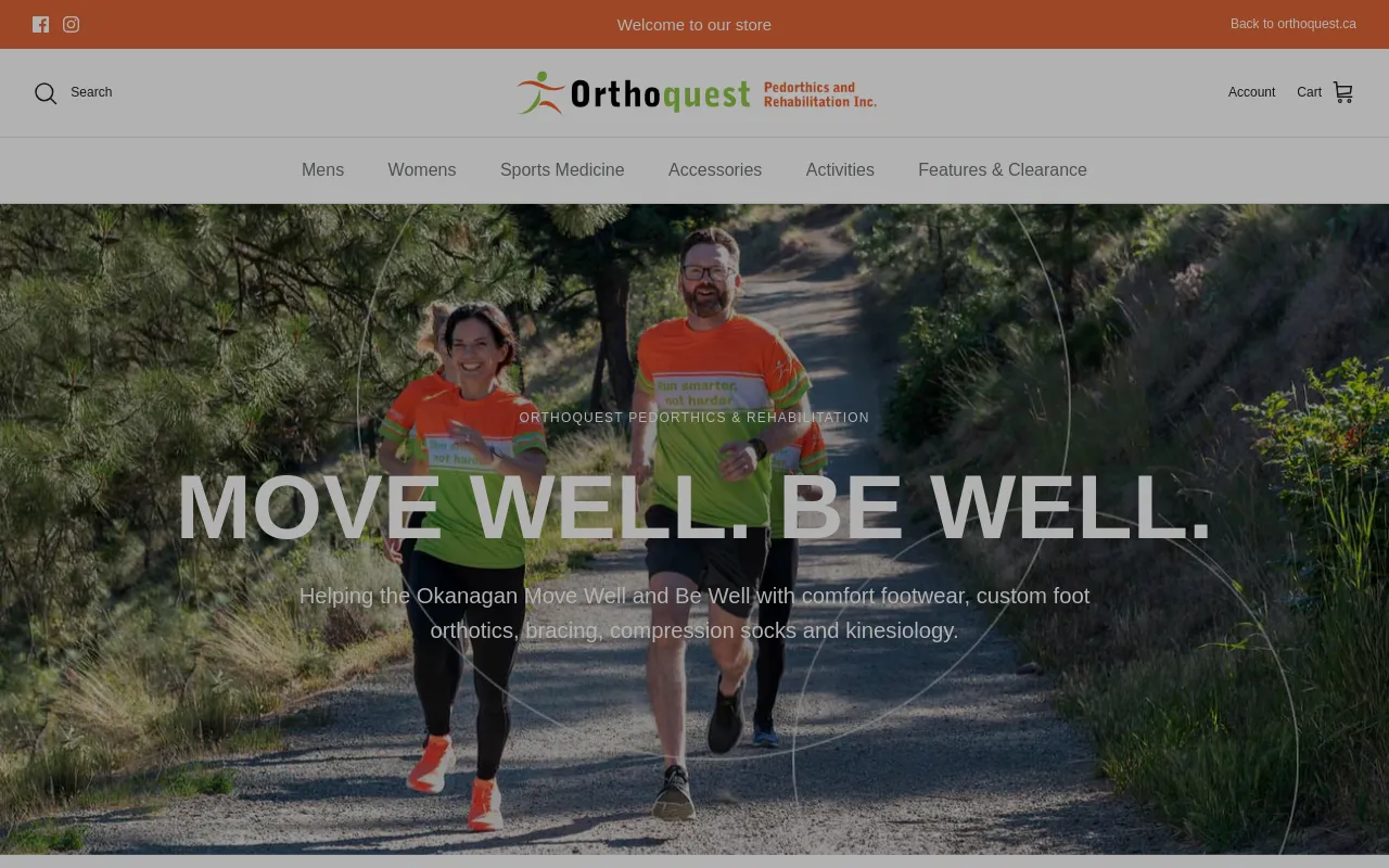 Orthoquest Pedorthics and Rehabilitation screenshot