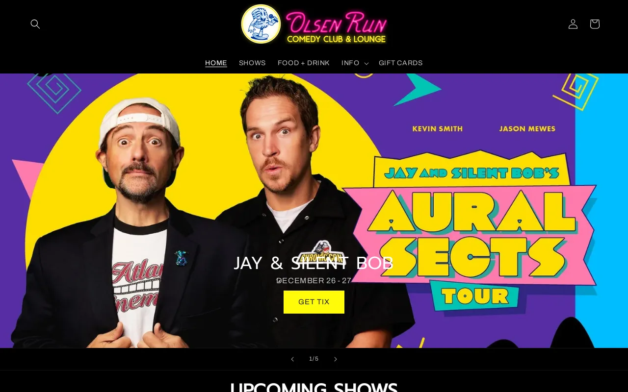 Olsen Run Comedy Club and Lounge screenshot
