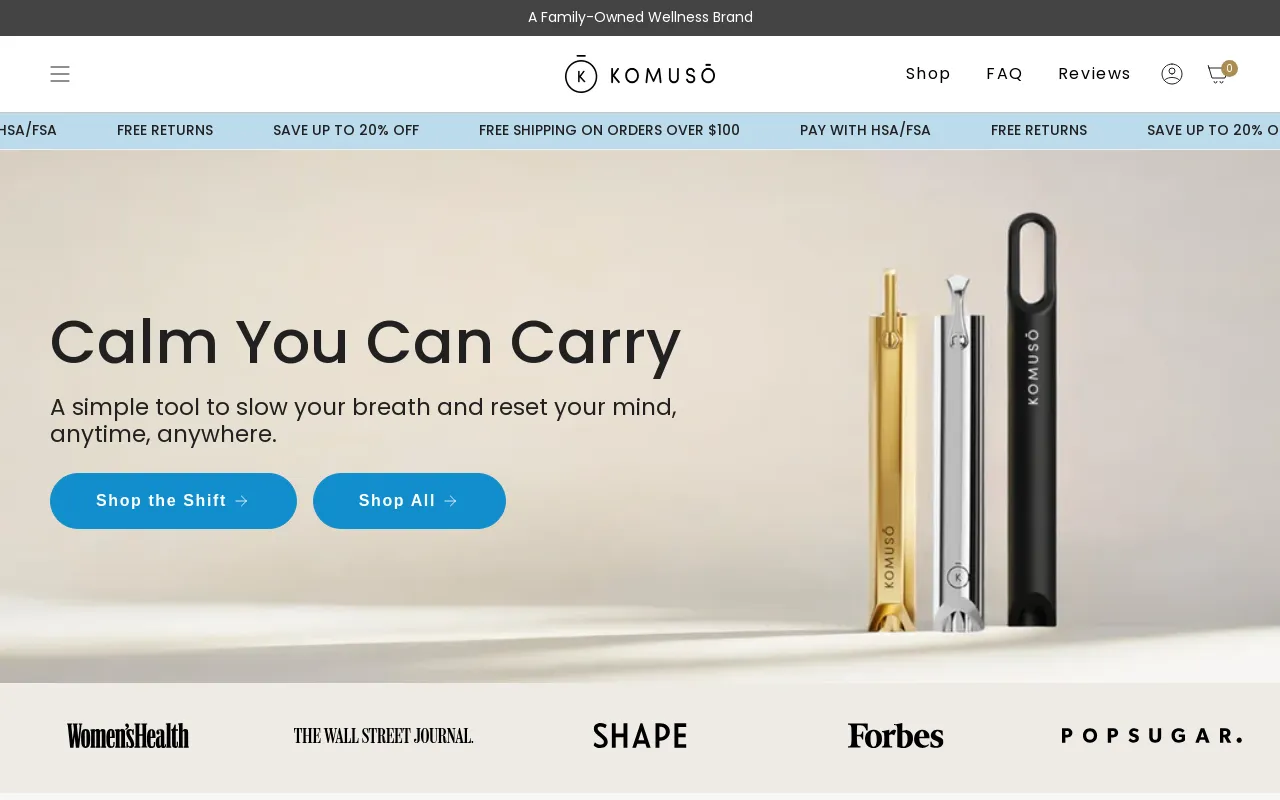 Komuso Design screenshot