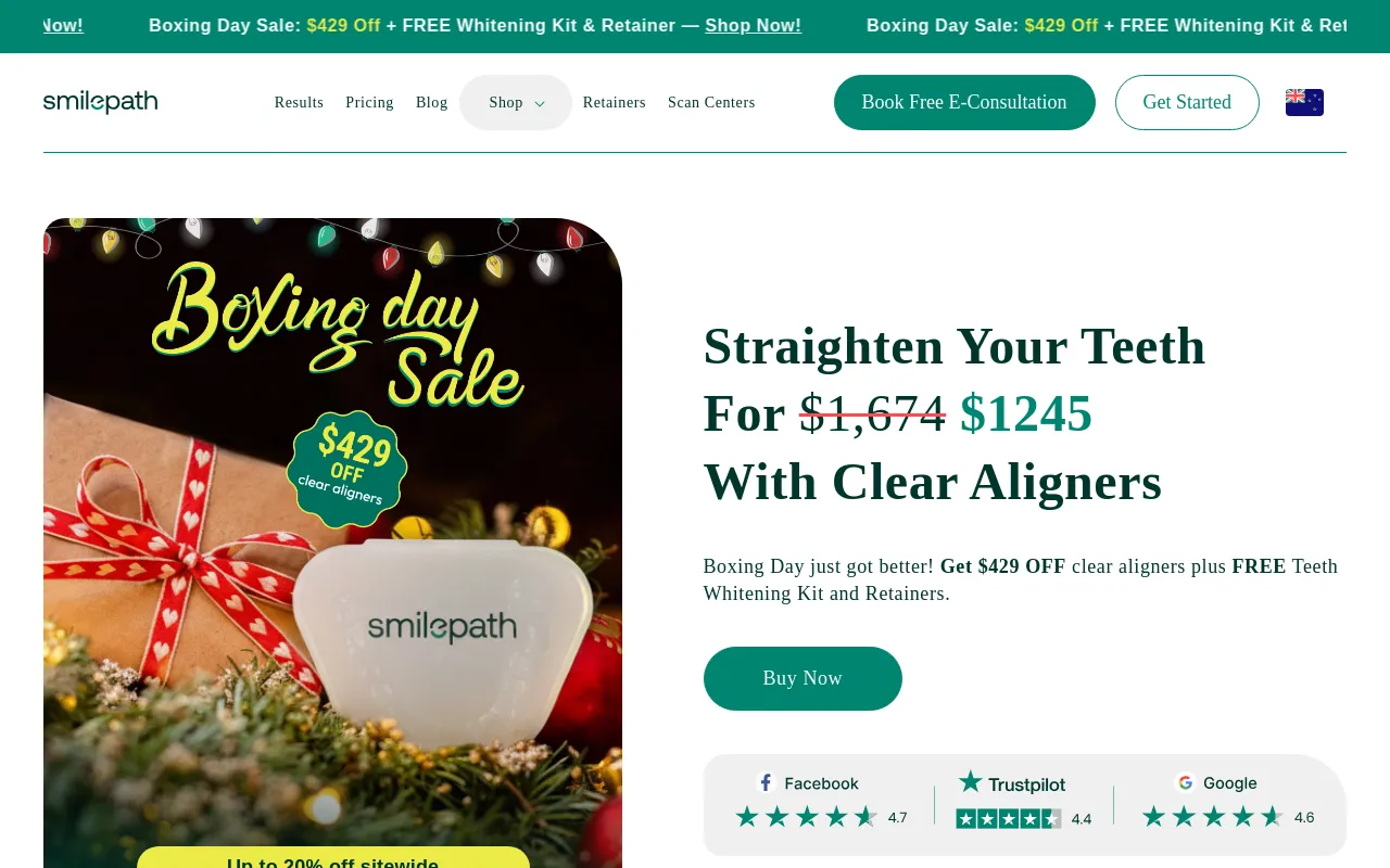 SmilePath Australia screenshot